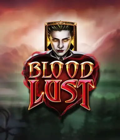 Изображение игрового слота Blood Lust от ELK Studios, демонстрирующее вампиров и готические символы на барабанах.