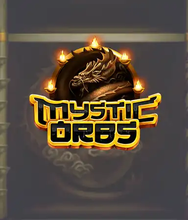 Графика слота Mystic Orbs от ELK Studios с изображением волшебных орбов и восточных символов.