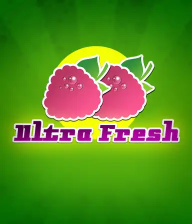 Графическое представление игрового автомата Ultra Fresh от Endorphina с изображением арбузов, вишен, лимонов на барабанах.